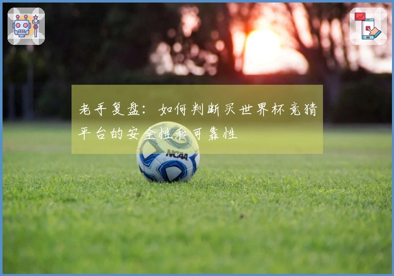老手复盘：如何判断买世界杯竞猜平台的安全性和可靠性